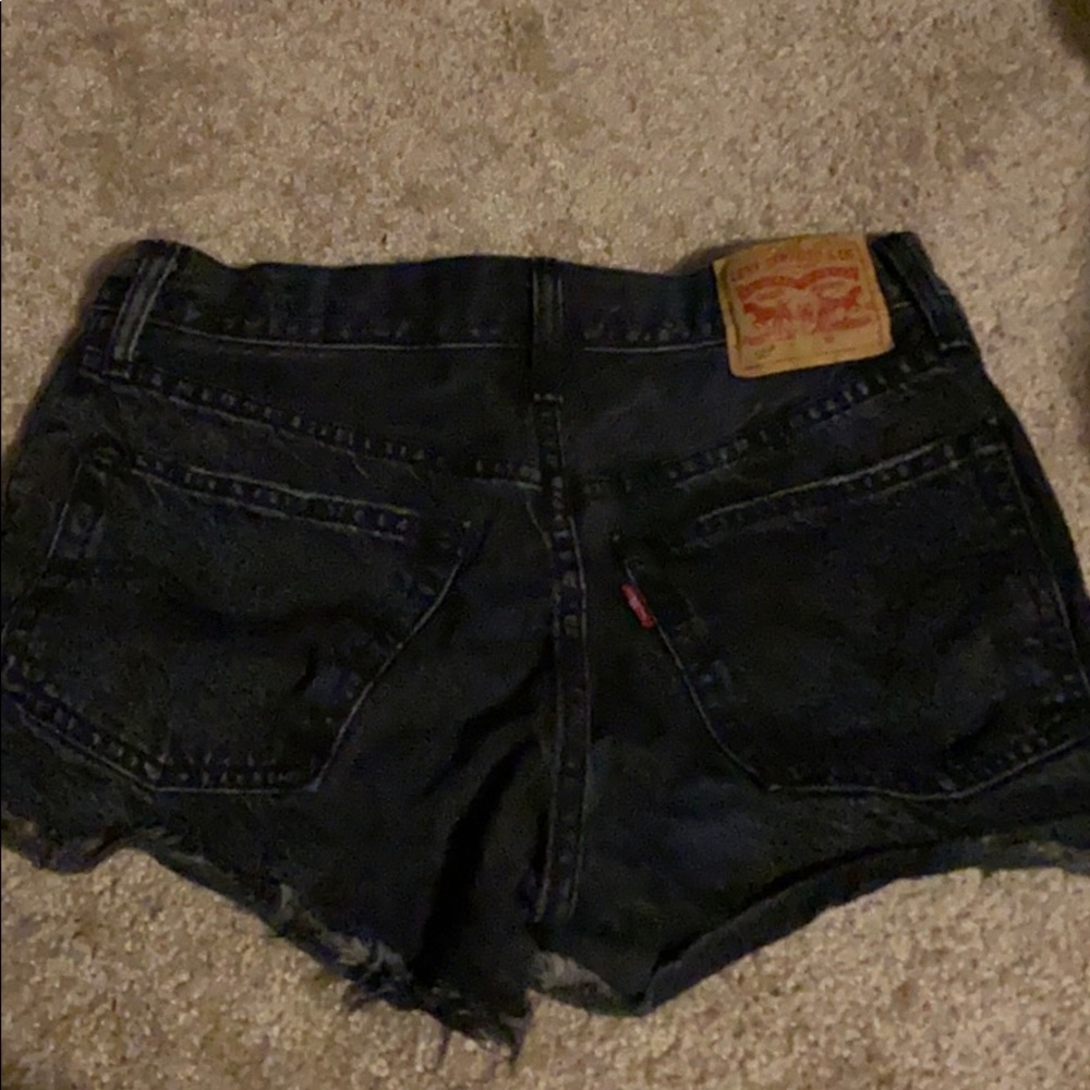 Levi high waist shorts